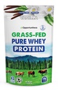 Opportuniteas Grass פד Whey חלבון אבקת ריכוז - וניל - תוסף חלבון טהור - Non GMO, הורמון חינם וגלוטן חינם - 1lb