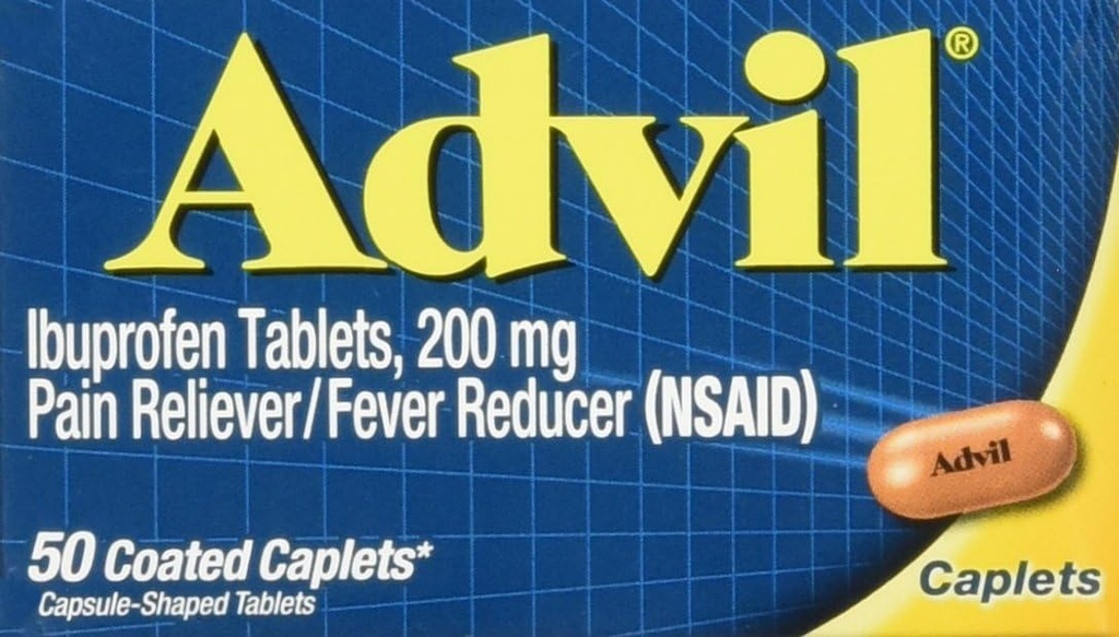 עו"ד Caplets,200mg,50 ct