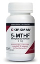 קירקמן 5MTHF - Hypoallergenic - 120 קפסולות צמחוניות - חומצה פולית חיונית לבריאות טובה