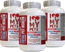 I Love My PETS LLC Immunity for Dogs - Dog Total PET Health - Premium Formula - Best Complex - כלב ויטמין B Complex - 3 בקבוקים (180 טיפולים)