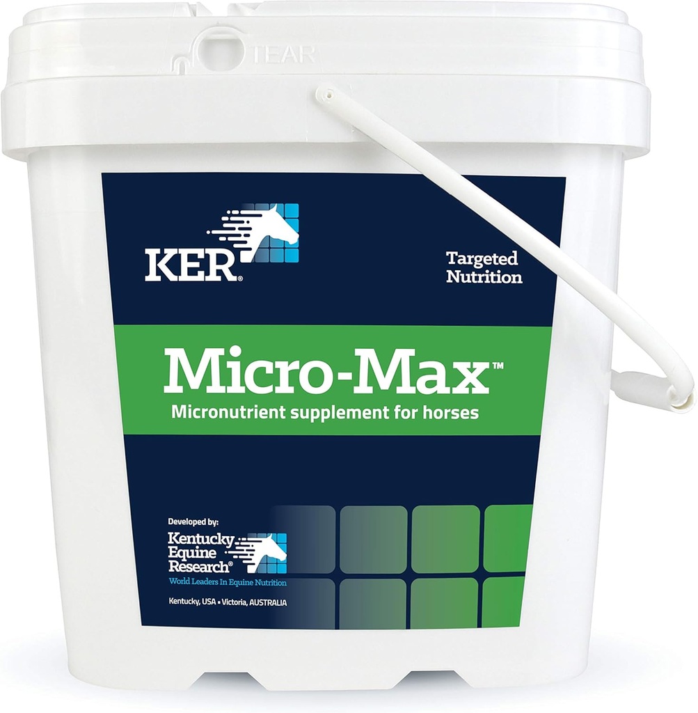 קנטקי Equine מחקר Micro-MAX: תוספי תזונה עבור סוסים, 4.5 ק"ג (79 מנות)