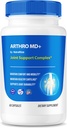 Arthro MD+ קפסולות, תמיכה רשמית של Arthro MD, כל פורמולה טבעית לתמיכה גמישות וניידות, Premium Pills for Healthy Joints, Arthro M D Review (60 קפסולות)