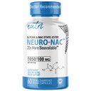 נוירו NAC תוסף N-Acetyl Cysteine Ethyl Ester - 20x More Bioavailable Than NAC 600 מ"ג - Boost Glutathione 10x More Than Liposomal Glutathione - N Acetyl Cysteine Ethyl Ethyl Ester - NACET (60 קפסולות)