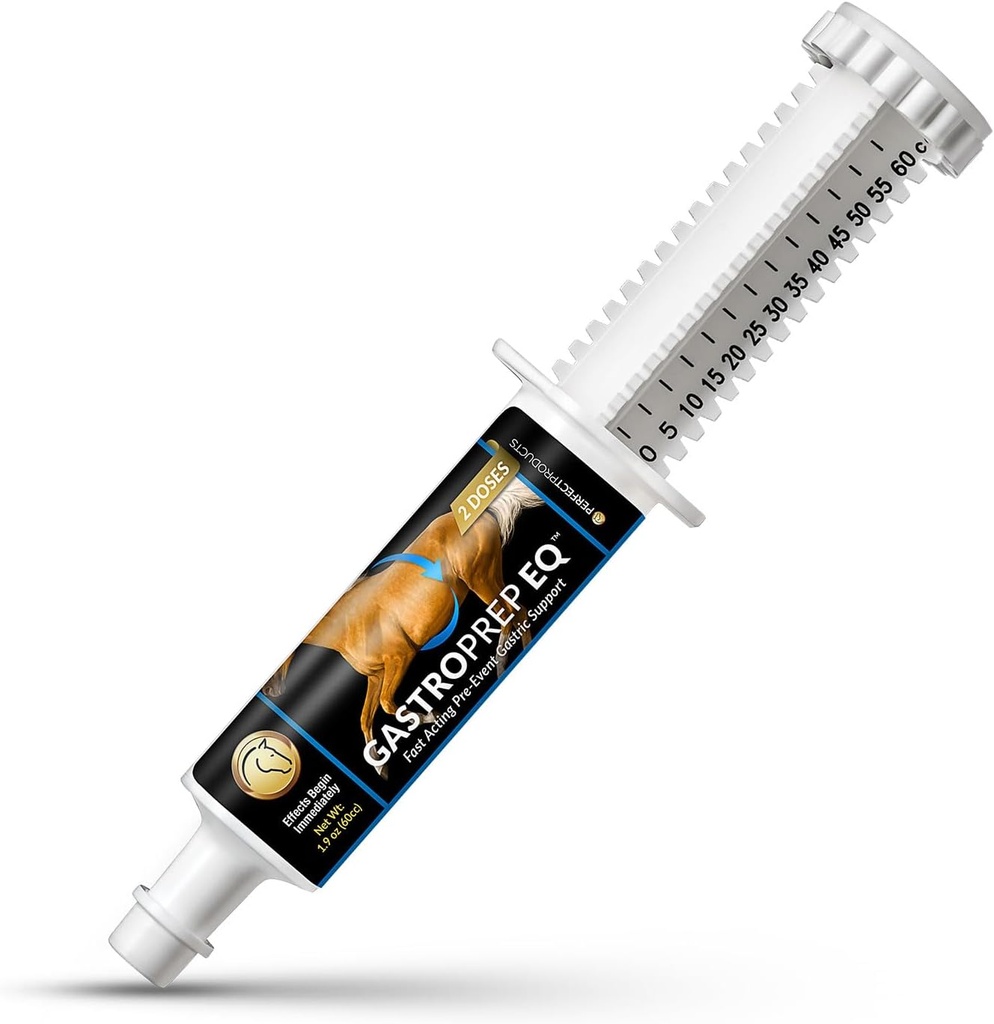 GastroPrep EQ Horse Digestive Fast-Acting Gastric Jitter Paste, 60cc