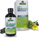 תשובתו של הטבע מולליין-X Multi System Cough Syrup 4 Ounce | Soothes Coughs & Clears Mucus | תמיכה בנשימה