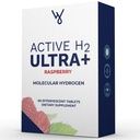 Active H2 Ultra+ Hydrogen Water Tablet, Natural Raspberry. תמיכה מלאה מלאה עם יתרונות של hydrogen 60 לשרתים מולקולריים