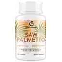 Saw Palmetto for Women Hair Loss - DHT Bloer with 5-in-1 Band for Hair growth, Skin & Nails, Urinary Wellness - תוספת כוח ראה תוסף פאלטו - 90 קפסולות