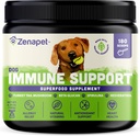 ZENAPET כלב Immune תומך אבקת Premium Topper, טורקיה Tail, Spirulina & Beta-Glucan, תומך מערכת החיסון בריאה ו העיכול, Human-Grade, המיוצר בארה"ב