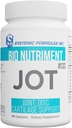 פורמולה מערכתית JOT - Joint/Disc/Cartilage 60 קפסולות ביו-תזונה #133. תמיכה בצמיחה של קרטליג, בריאות משותפת, לבריפולציה וכושר נוחות וצורות בריאות של מפרקים, דיסקים וקרטלאז'.