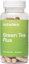 קפסולות תה ירוקות עם EGCG & Green Coffee Bean Extract - תוספת צמחית אורגנית עם תמיכה של נשים וגברים, טבעוני, 60 גלולות