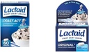 Lactaid Fast Act 60-Pack כוח מקורי 120-Count Lactose Intolerance Caplets עם 9000 יחידות FCC Lactase