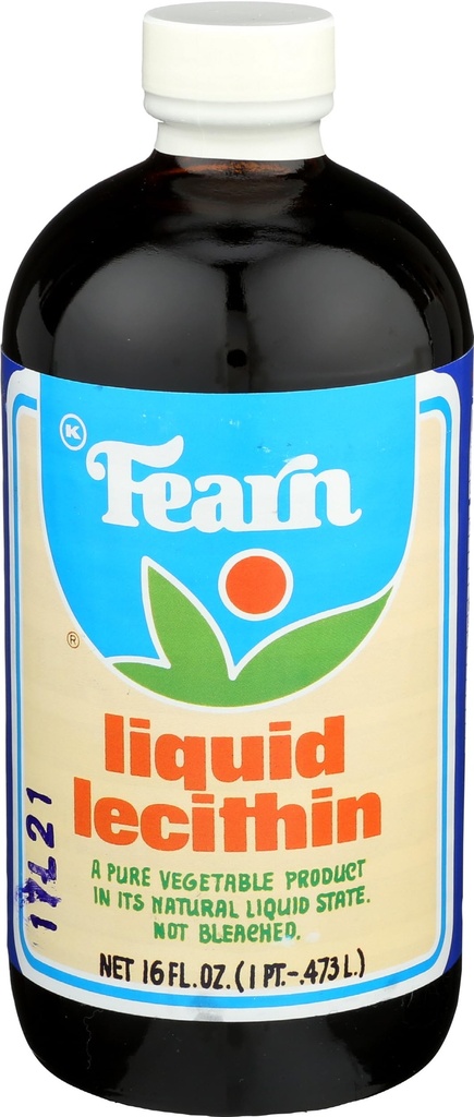 Fearn Natural Foods נוזל Lecithin, 16 אוונס