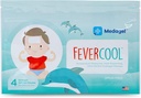 FeverCool Patches - Cooling Patches for Fever, Migraine & Headache הקלה | Made in the USA | Coolטמפרטורות | Mess & Odor Free | Adults & Kids 2+ | 1 Pack (4 x Patch)