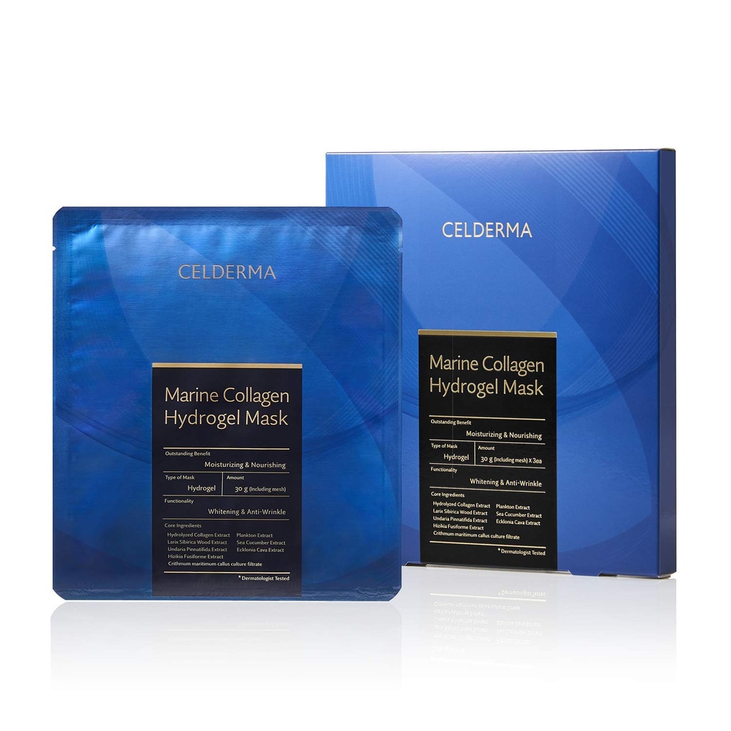 CELDERMA Marine Collagen Hydrogel Mask[עריכת קוד מקור | עריכה]