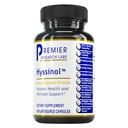חברת המחקר Premier Labs Hyssinol - Hysop Herb, Hysop קפסולות, בריאות גלולות עם ירקות אורגני Hysop יבש Herb, Dietary תוספת עם תה ירוק, תמיכה אנטי-חמצן - 60 קפסולות צמחוניות