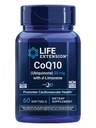 Life Extension Super-Absorbable CoQ10 (Ubiquinone) עם d-Limonene, Heart Health Supplement, מקל על כללי Fatigue, oxidative Stress Defense, 50 מ"ג, Non-GMO, Gluten-Free, 60 Softgels.