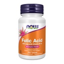 Now Folic Acid 800 mcg עם ויטמין B-12,250 טבליות
