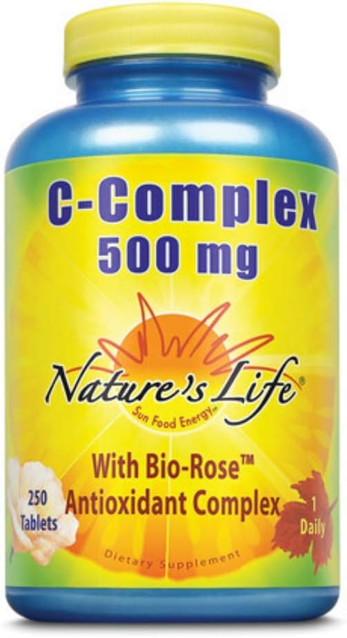 החיים של הטבע C-Complex 500 מ"ג | 250 ct
