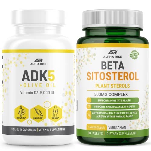 ADK 5 ויטמין תוסף + Beta Sitosterol - Natural Plant Sterols