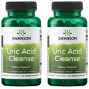 Swanson Uric Acid ניקויse - תוספת טבעית לקידום התמיכה של Kidney - תכונות שילוב Powerful של 7 Herbs - (60 Veggie קפסולות) 2 Pack