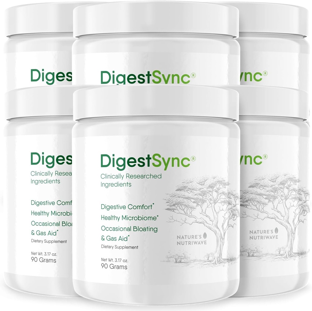 תוסף Digest for Gut Health - אבקה טבעית לתמיכה מזיקה, ניצול נשים וגברים, 100% אבקה ירוקה טבעית - 6 חודשים אספקה