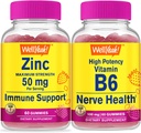 ובכן, כן, Znc + High Potency ויטמין B6, חניכיים בונדלה - גדול Tasting, ויטמין תוסף, Gluten Free, GMO Free, Chewable Gummymy