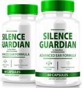 (2 Pack) Silenceגרדיאן - Advanced Ear Formula, פורמולה רשמית לתמיכה ב- 360 שמיעה, כל המרכיבים הטבעיים כדי לשמור על בריאות אודיטוריטורי, ביקורת ר שומרונית (120 קפסולות)