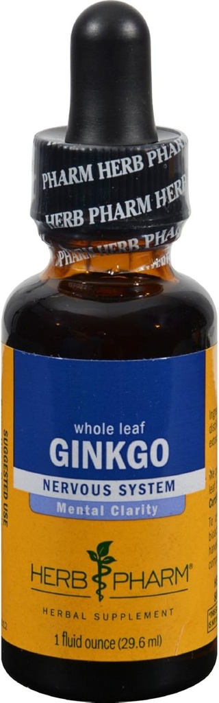 Herb Pharm גינקו Nervous System - 1 fl oz