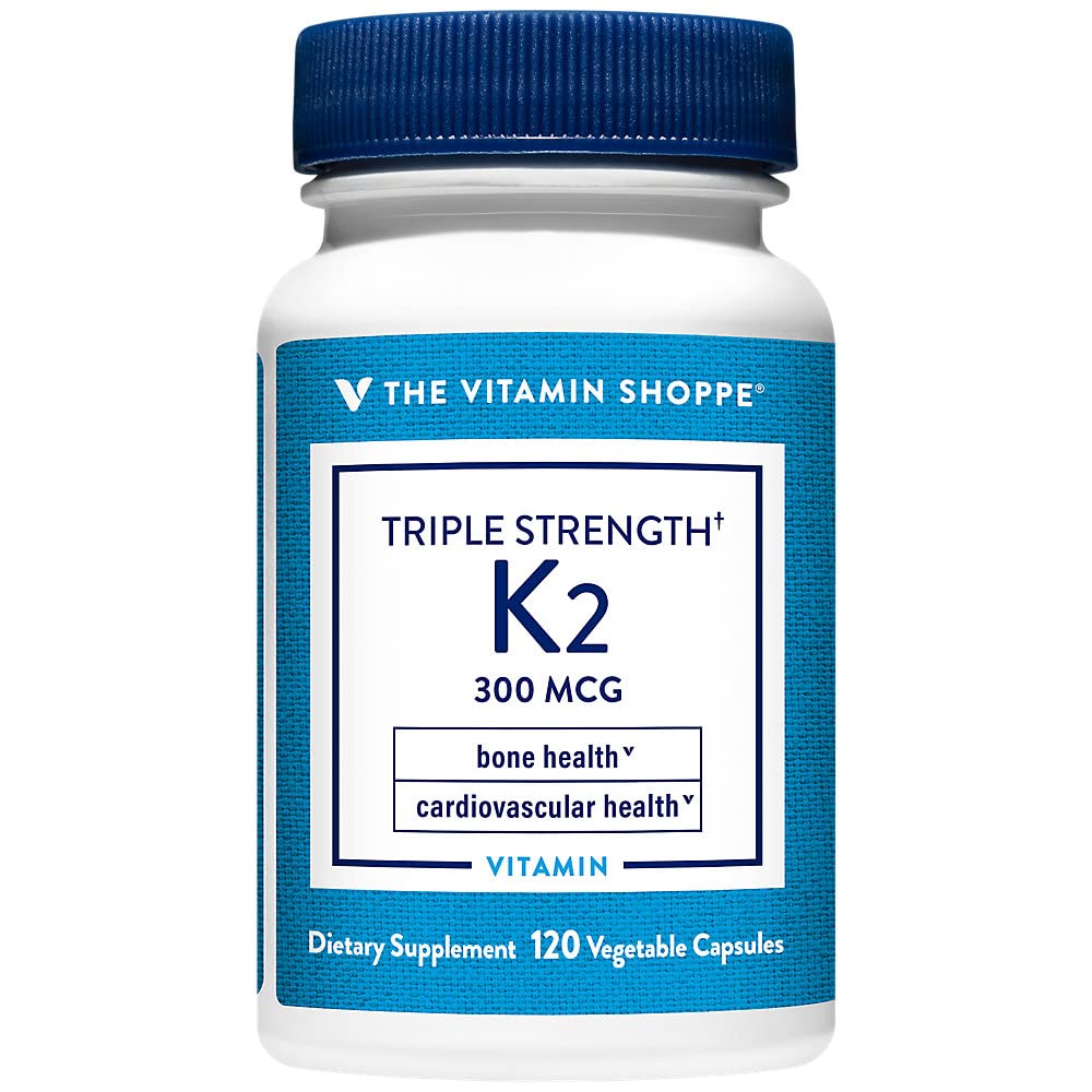 ויטמין כוח משולש K2 "עצם בריאות" 300 MCG (120 קפסולות ירקות)