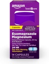Basic Care Esomeprazole Magnesium נדחה קפסולות שחרור, 20 מ"ג, Acid מופחתr, 14 Count
