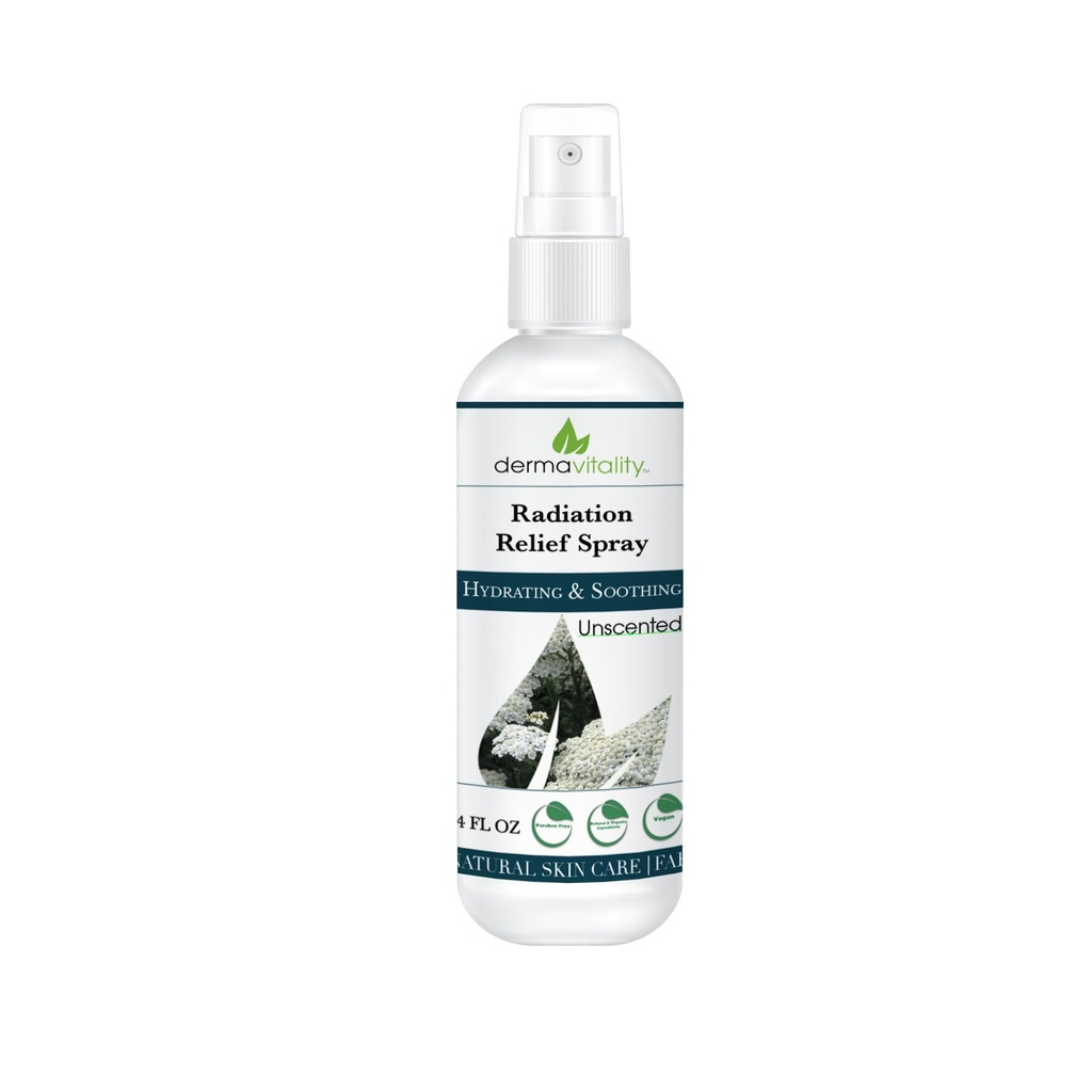 קרינה שוררת הקלה Spray - Calendula Spray לטיפול קרינה, לא מוכר, ריח חינם, צמחי אורגני טבעי מבוסס Moisturizing Soothing הקלה עבור Itchy ו Sensitive Skin - 4 אונקיות