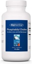 Allergy Research Group Phosphadityl Choline - תוספי Phosphaditylcholine for Brain and Liver Health, Soy Lecithin Extract for Focus and Memory, 385 מ"ג Per קפסולה - 100 Softgels