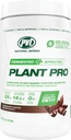PVL Plant Pro, חלבון גבוה המבוסס על צמחי שקד עם Enzymes נוסף, שוקולד טבעי 840 גרם