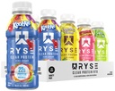 RYSE Clear חלבונים לשתות - Variety Pack - 100 קלוריות, 22g Whey Isolate חלבון שקד, סוכר חינם, 0g Fat & Lactose-Free - רענון מוכן-to-Drink Beverage - 16.9 fl oz בקבוקים (12-Pack)