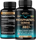 Phosphatidylserine 400 מ"ג עם L-theanine, Magnesium & ויטמין B6, Rhodiola Rosea - Brain, Memory & Focus Support - מוסמך non-GMO, באופן טבעי Derived & Bioavailable - Made in USA - 120 sulesulesulesulesulesulesulesulesulesulesulesulesulesulesulesulesulesulesulesulesulesulesulesules