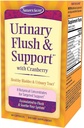 Flush & תמיכה סודית של הטבע עם Cranberry מקדם בריא Bladder & Urinary Tract - 8 קניונים צמחיים כדי Flush & Soothe - חיסול בריא ו Detoxification - 60 קפסולות