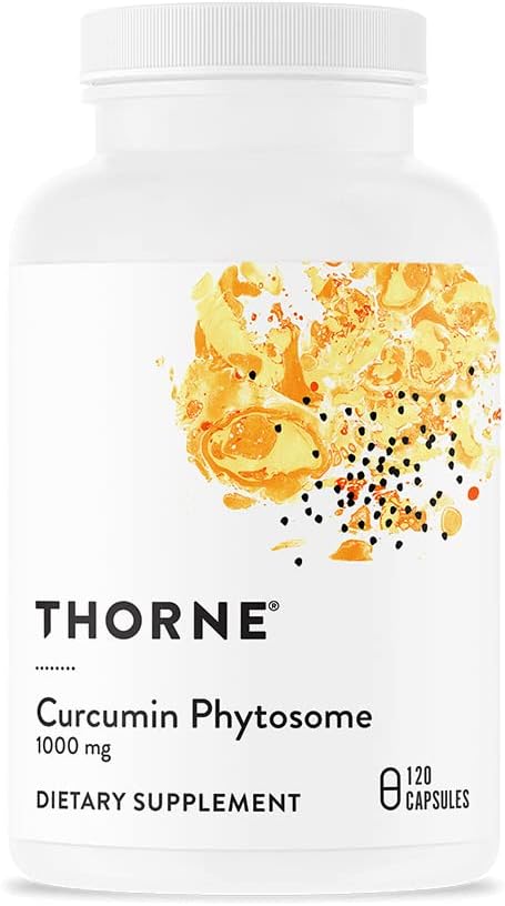Thorne Research - Meriva-SR - (Contains Soy) - תוסף Curcumin Phytosome - 120 קפסולות (פורמולה ישנה)