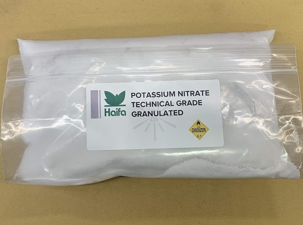 Potassium Nitrate טכני דרגה KNO3 4LBs 4 LBs (Granulated)
