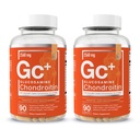 מרכיבים חיוניים Glucosamine Chondroitin MSM Boswellia Serrata Hyaluronic Acid תוספת תמיכה משותפת Antioxidant תוספת עבור גמישות - 180 קפסולות (2-Pack)