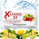 Krampade Potassium Magnesium תוסף אבקה אלקטרוליטים 50 מ"ג + 2000 מ"ג K, >2X יותר מאשר קוקוס מים | Cramp הקלה