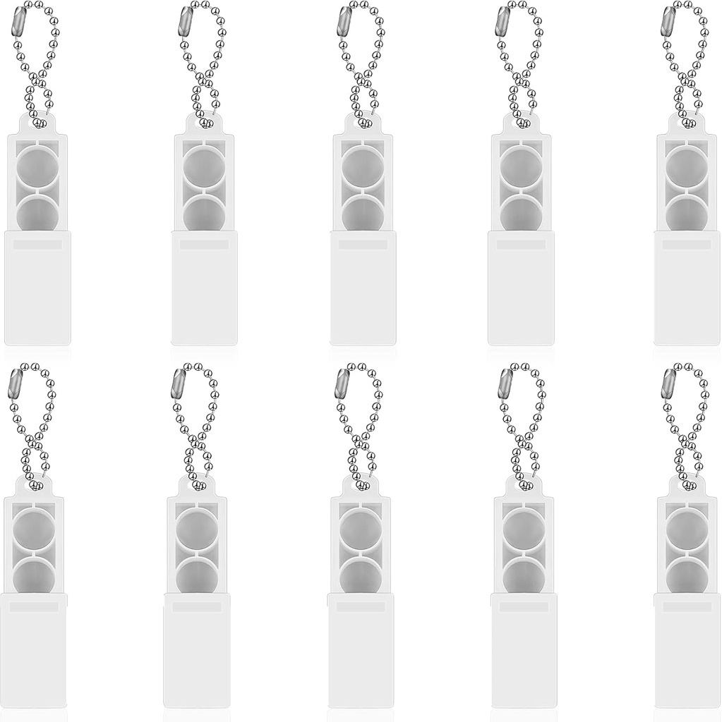 Flutesan 10 Pieces השמיעה סוללה מקרה 312 שמיעה וידאו עזרה Batteries קדידי שמיעה עזרה Amplifier אחסון Box Red Battery Holder Portable Travel Case