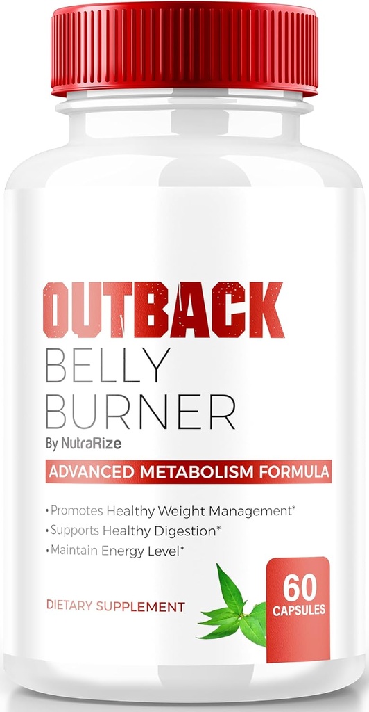Outback Belly Burner Pills, Premium Out Back Belly Burner Keto קפסולות, All Natural Keto תוסף לתמיכה ב- Fitness ו- Body Goals, רשמי Outback BellyBurner ביקורות (60 קפסולות)