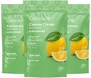 חוגגים ויטמין Bariatric 500 מ"ג Calcium Citrate Chews עם 500 IU ויטמין D3 - Essential for Gastric Bypass חולים & Bone Health - Sugar & Gluten Free, לימון (270 צ'ות)