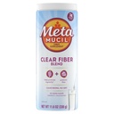 תוסף Metamucil סיבים, אבקת Unflavored Clear Mixing, No Grit, No Sugar הוסיף, Plant Based Prebiotic סיבים תוספת ל-Daily Digestive Health, 75 תהונים