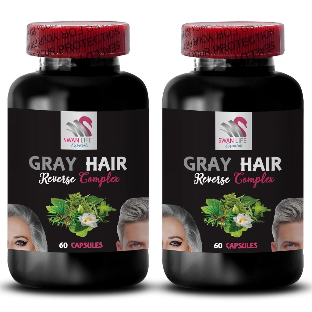 שיער revitalizer - GIR REVERSE - דחיפה צבע, שיער רדיאנט, תחיית שיער, שינוי שיער, שיער Glossy, מראה נעורים, צבע שיער עשיר, שיער זוהר, צבע שיער טרי 2Bot 120Caps