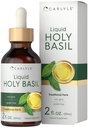 קרלייל הקדוש בזיל טינקטורה | 2 Fl Oz | נוזל תוספת | Tulsi Leaf | Vegetarian Drops | Non-GMO, Gluten Freeten