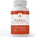 מערכת ההפעלה OrIGINAL INGREDIENTS Alpha Glycerylphosphorylcholine (Alpha GPC), (100 קפסולות) Always Pure, No Additives Or Fillers, Lab מאומתת