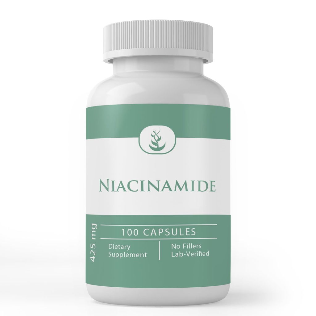 רכיבים מקוריים טהורים Niacinamide (Vitamin B3), טהור, ללא תוספות או מילויים, מעבדה מאומתת