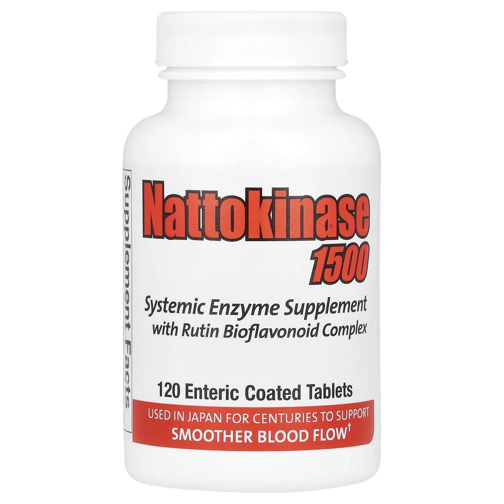 באופן טבעי ויטמינים - Nattokinase - 120 טבליות