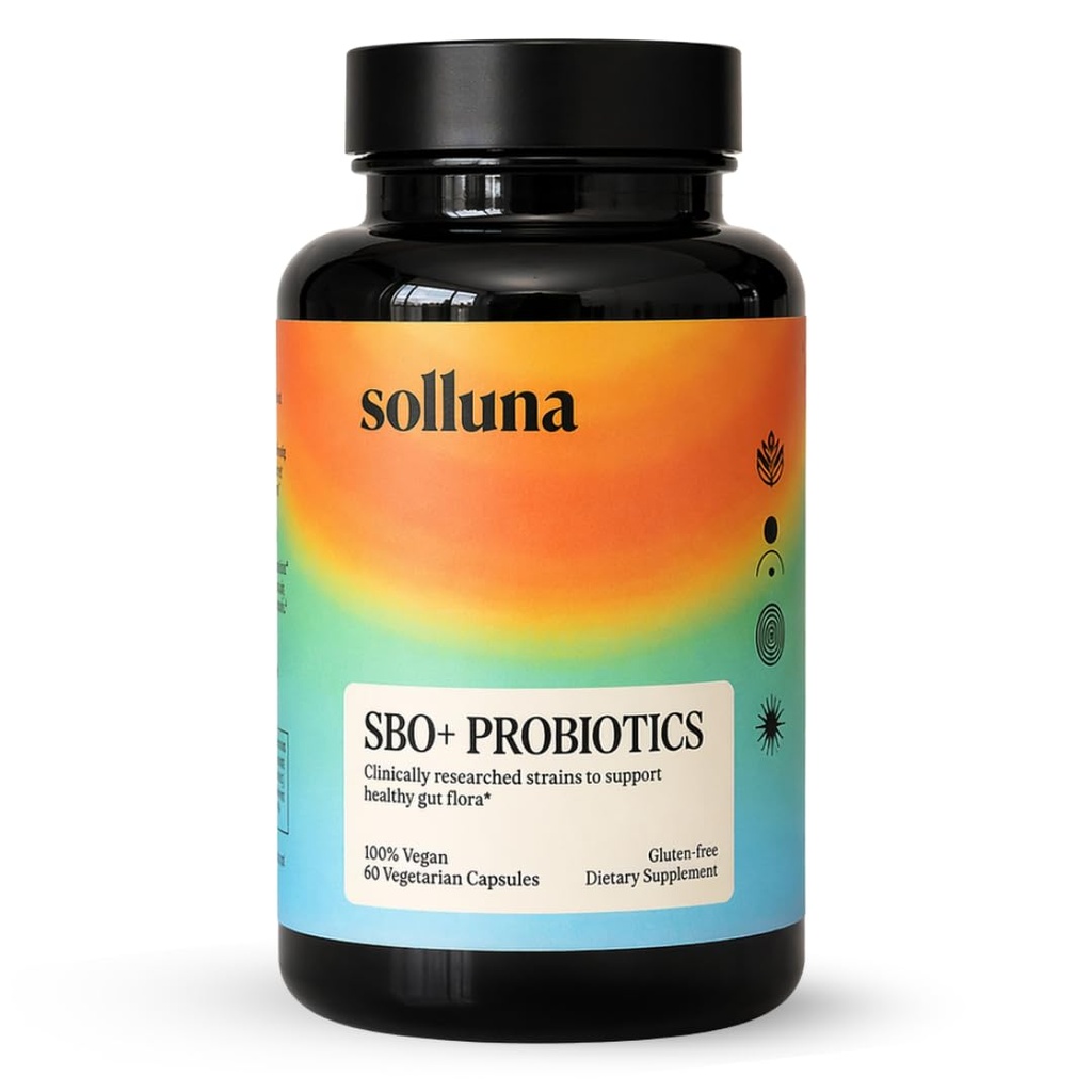 מרגיש טוב SBO Probiotics - Soil Based Organisms (SBOs), Prebiotics, Postbiotics, Humic Acid, Shilajit, Chaga & Turkey Tail Mushroom for Digest - Solמשוגע על ידי Kimberly Snyder (CT) טבעוני ו- non-GMO